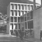 Cattaneo-Lingeri-Origoni, Nuova sede dell'Unione Fascista dei Lavoratori a Como (1938-1943): fotografia dell'edificio ultimato (ACC Cernobbio)