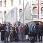 6 ottobre 2008 Pordenone:Giornata Mondiale dell'Architettura - Centro storico: opera di Nane Zavagno